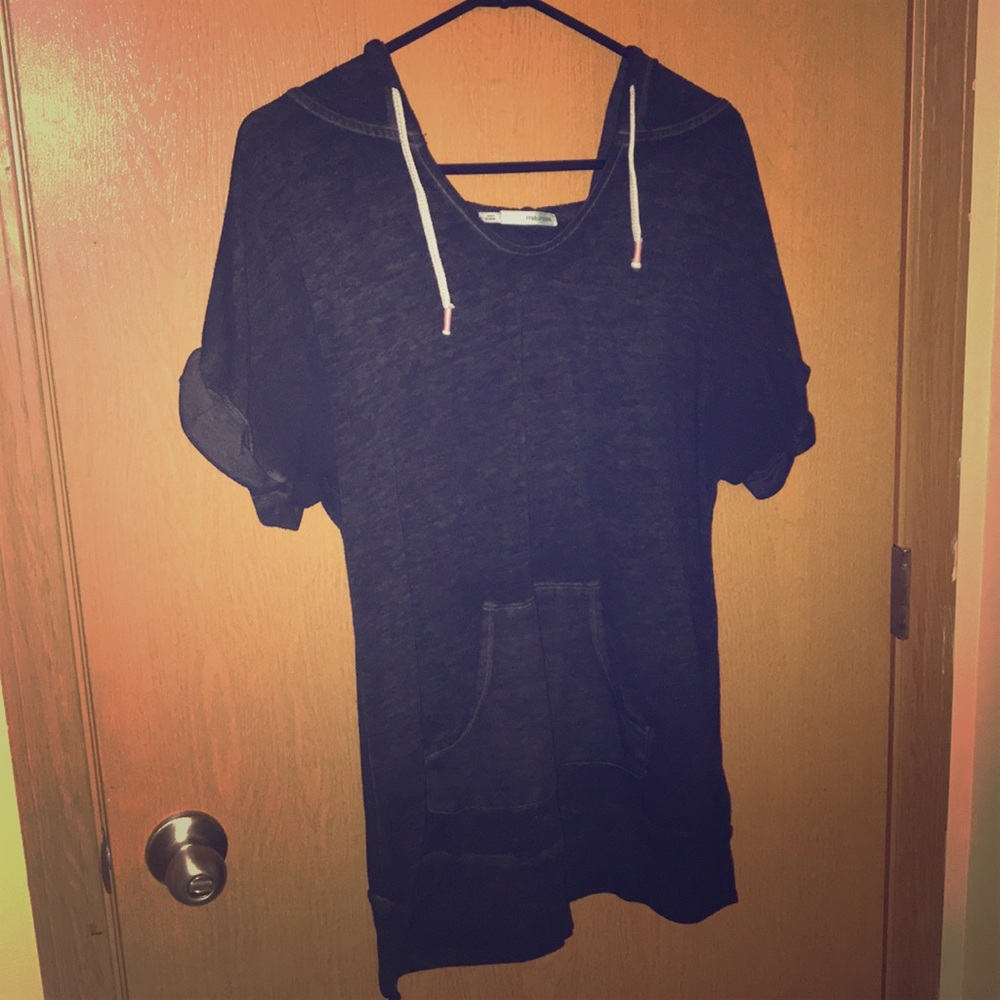 Hooded short sleeve